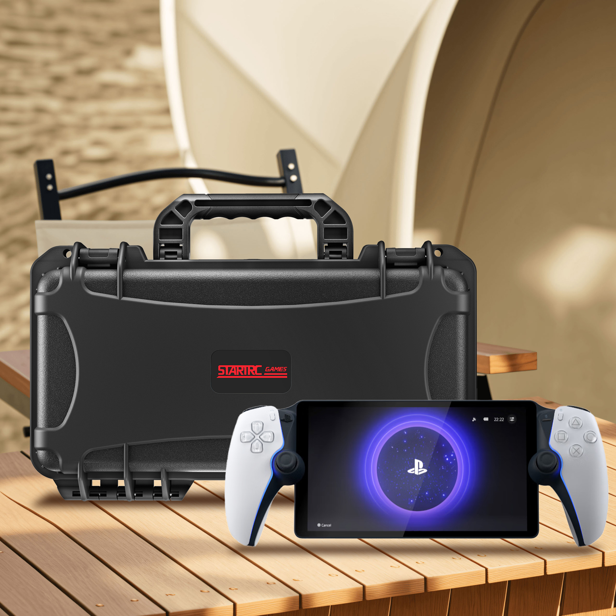 Gaming Accessories Box - For PS Portal streaming console storage