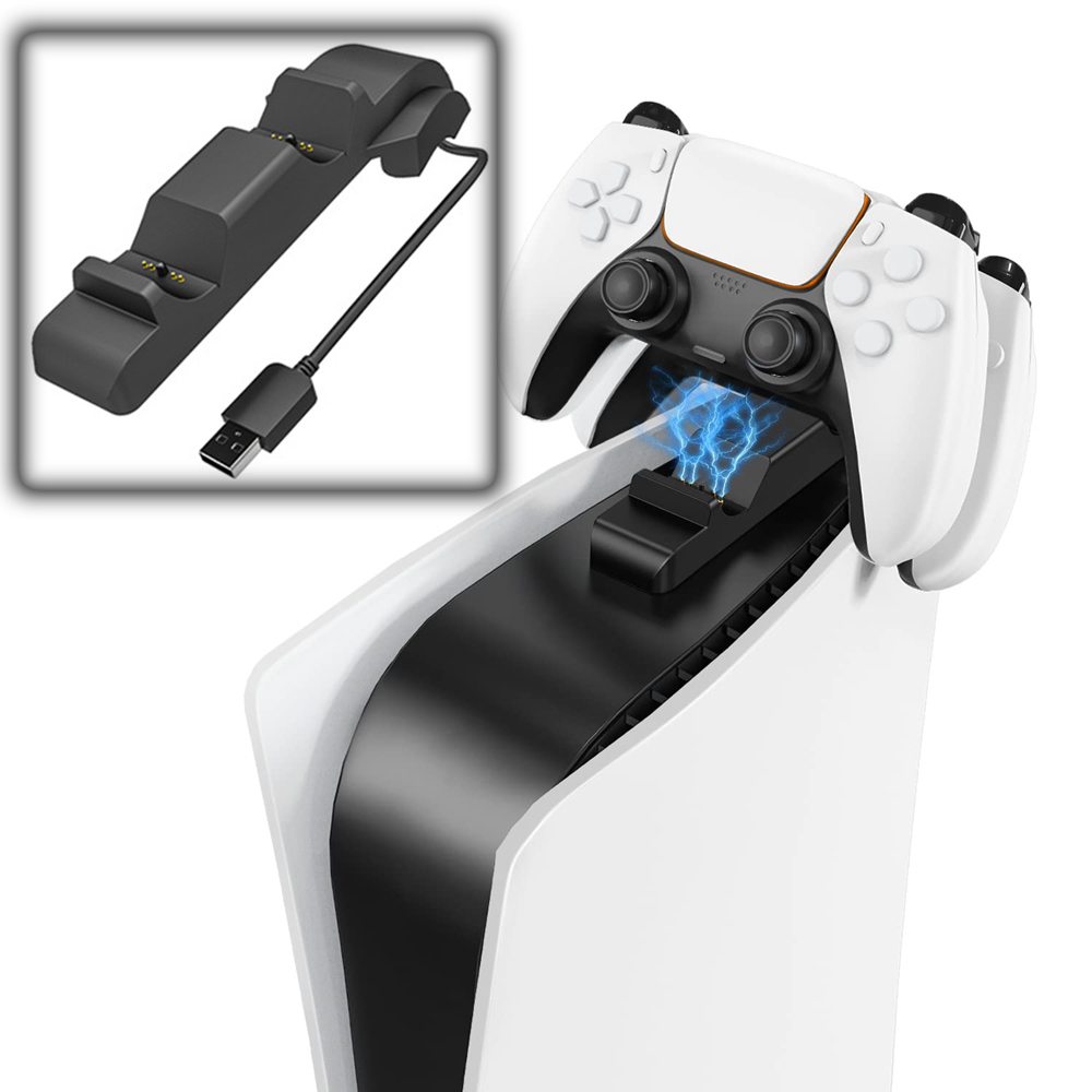 Gaming Zone Accessories - for PS5 Controller Charger Station Dual