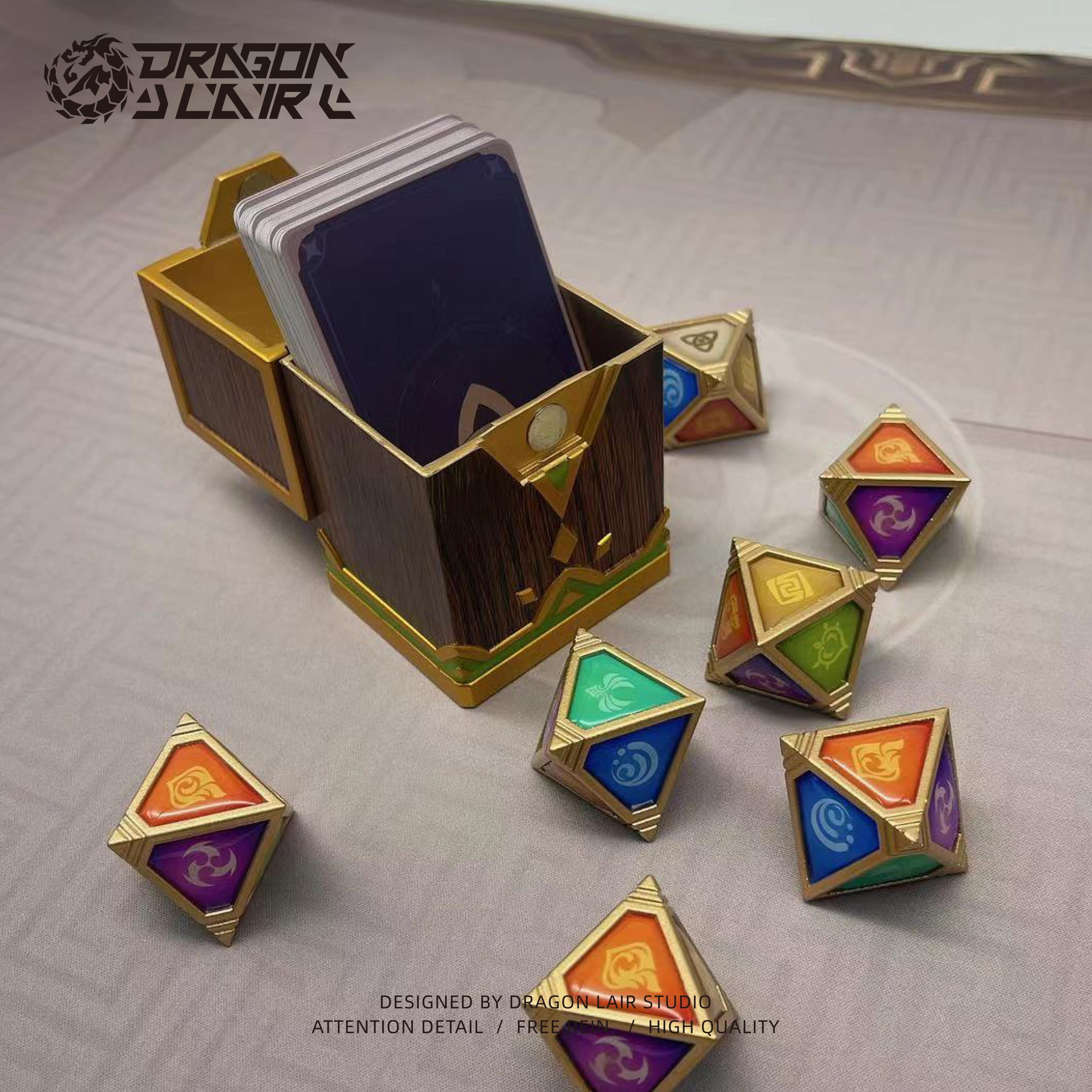 Gaming Accessories Box - Anime Game Genshin Impact Cosplay Doujin