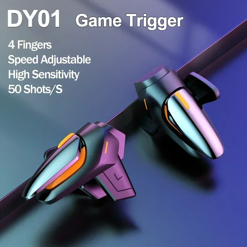 Gaming Zone Accessories - DY01 Mobile Phone 4 Fingers Gamepad