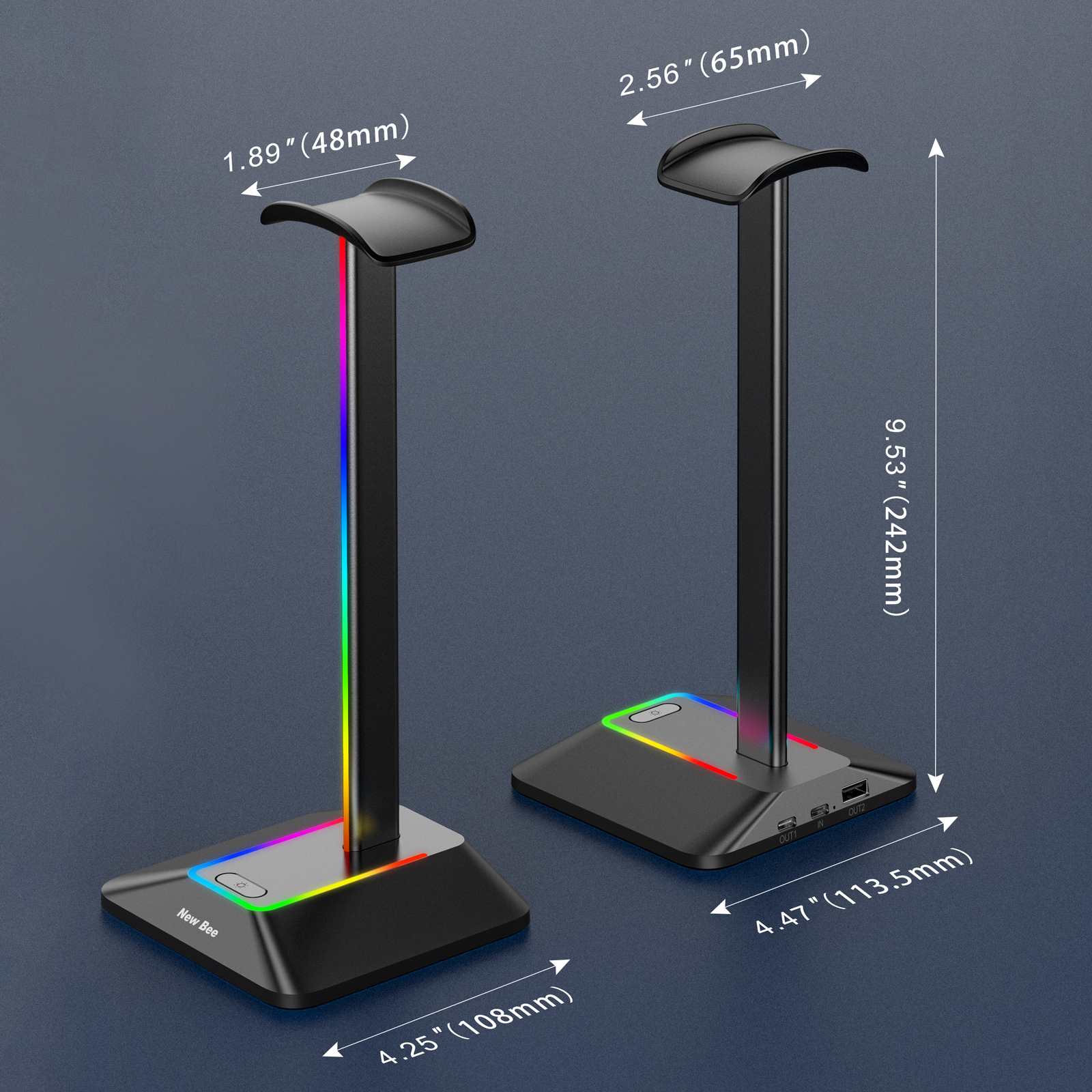 New Bee Z8 RGB Headphones Stan - огляд і ціна Gaming Accessories Deals