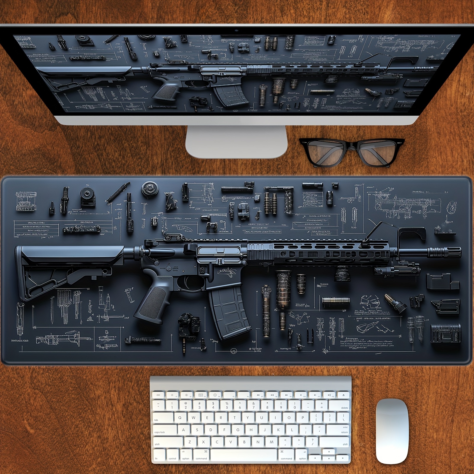 Large Extended Mouse Pad Washa - огляд і ціна Gaming Accessories Pc Setup