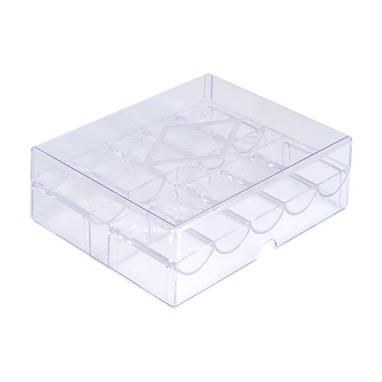 Acrylic Clear Chip Case Chip C - огляд і ціна Gaming Accessories Organizer