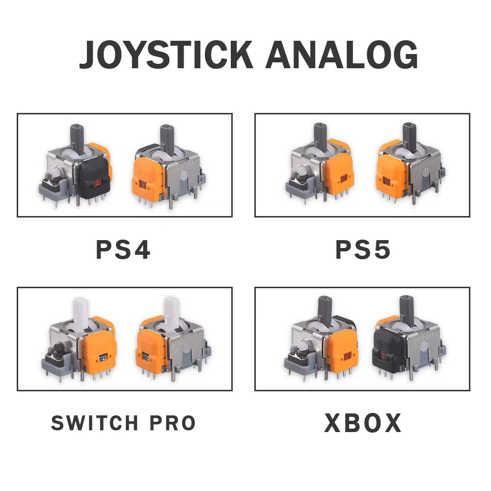 2/10PCS Hall Electromagnetic J - огляд і ціна Gaming Accessories For Ps5