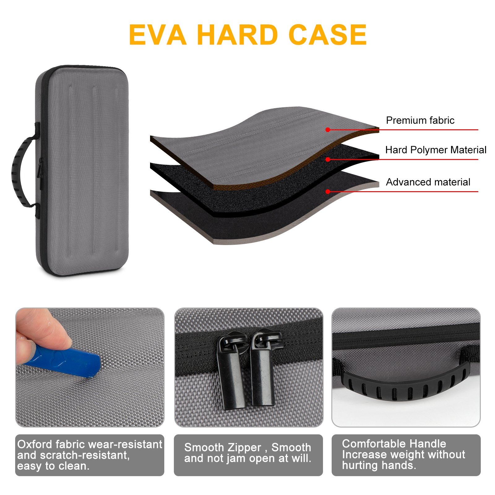 Hard EVA Case for Aula F75 Gam - огляд і ціна Gaming Accessories Box