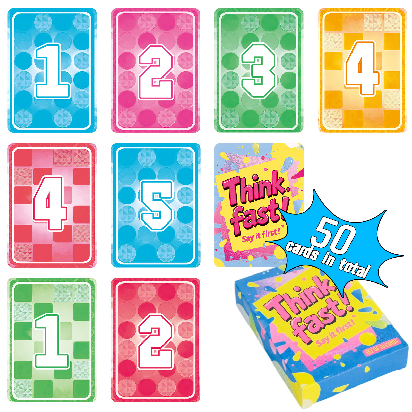 1 Box Quick Thinking Number Pu - огляд і ціна Gaming Accessories Box