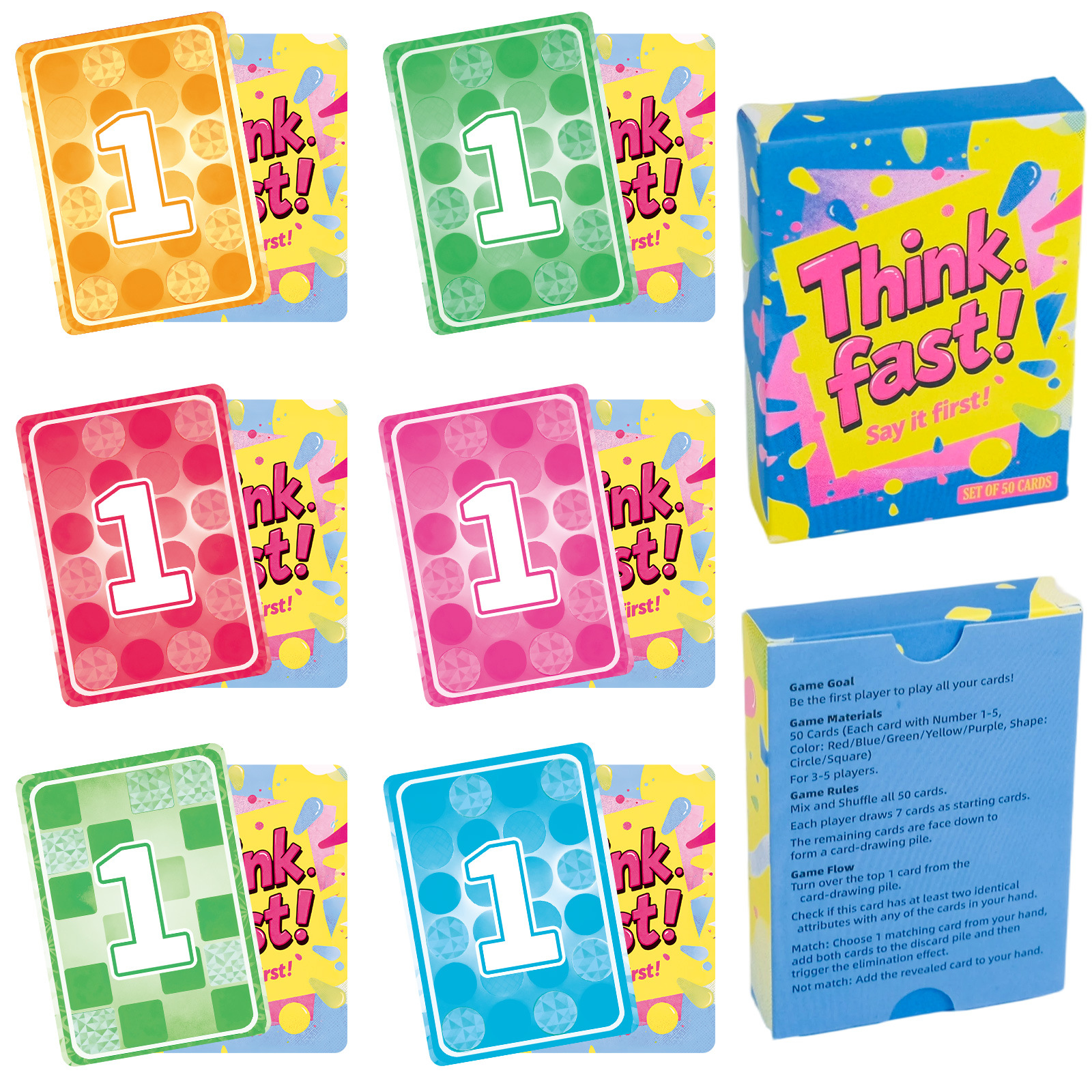 1 Box Quick Thinking Number Pu - огляд і ціна Gaming Accessories Box