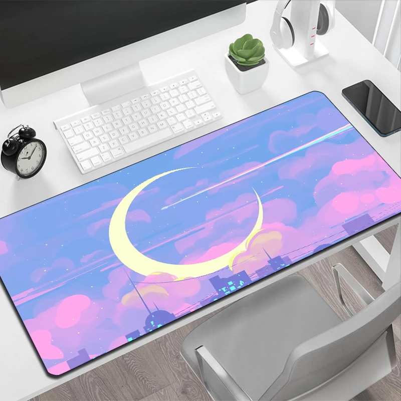 Pc Mouse Pad Gaming Pink Moon  - огляд і ціна Gaming Accessories Pc Setup