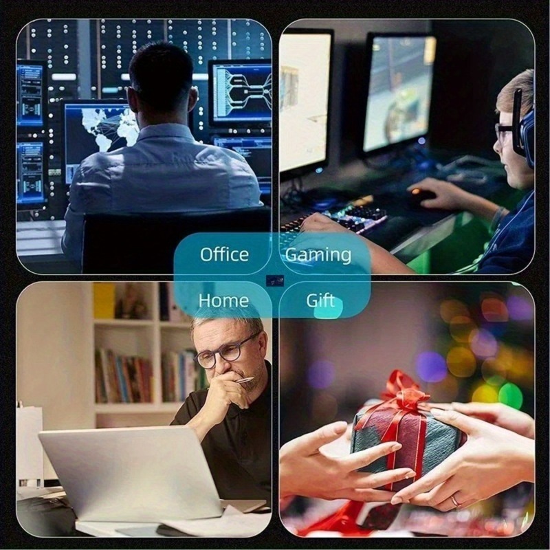 Large Non-Slip Gaming Office M - огляд і ціна Gaming Accessories Pc Setup