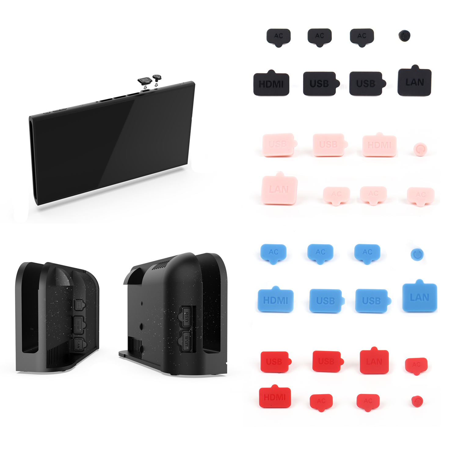 Anti-Dust Plug Silicone USB HD - огляд і ціна Gaming Accessories Nintendo
