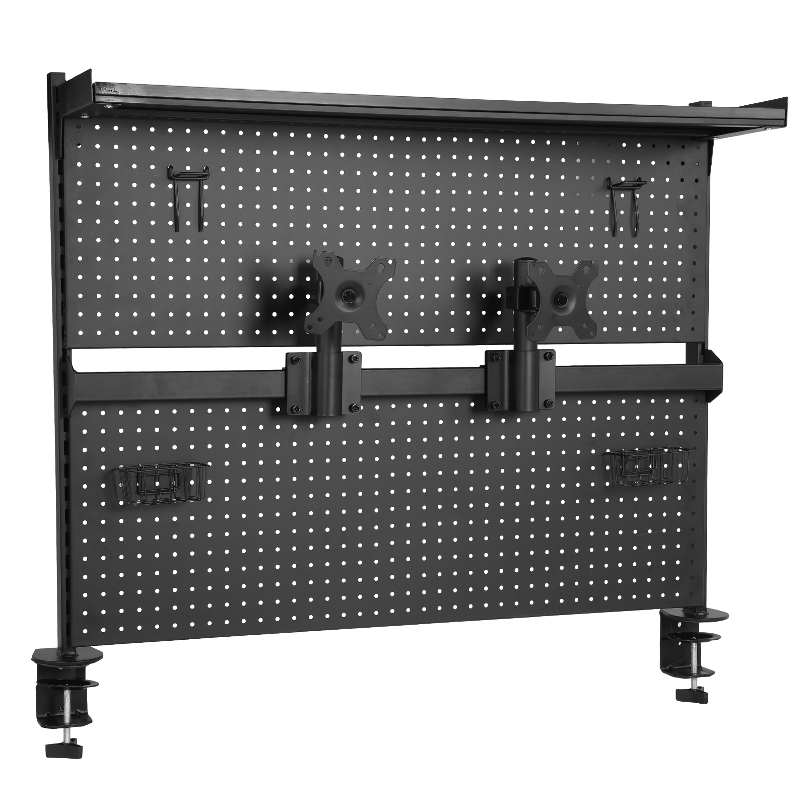 Metal Pegboard with Monitor St - огляд і ціна Gaming Accessories Organizer