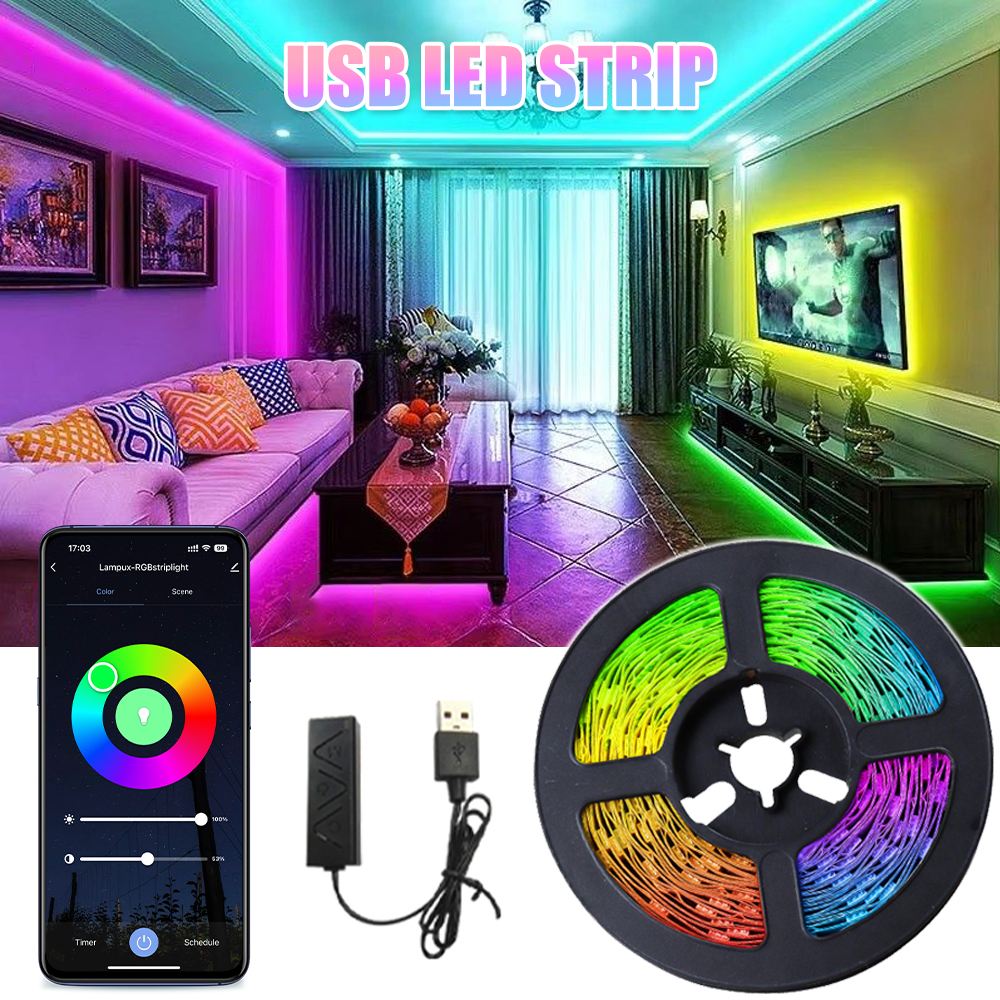 RGB Led Lights Strip APP Contr - огляд і ціна Gaming Accessories App