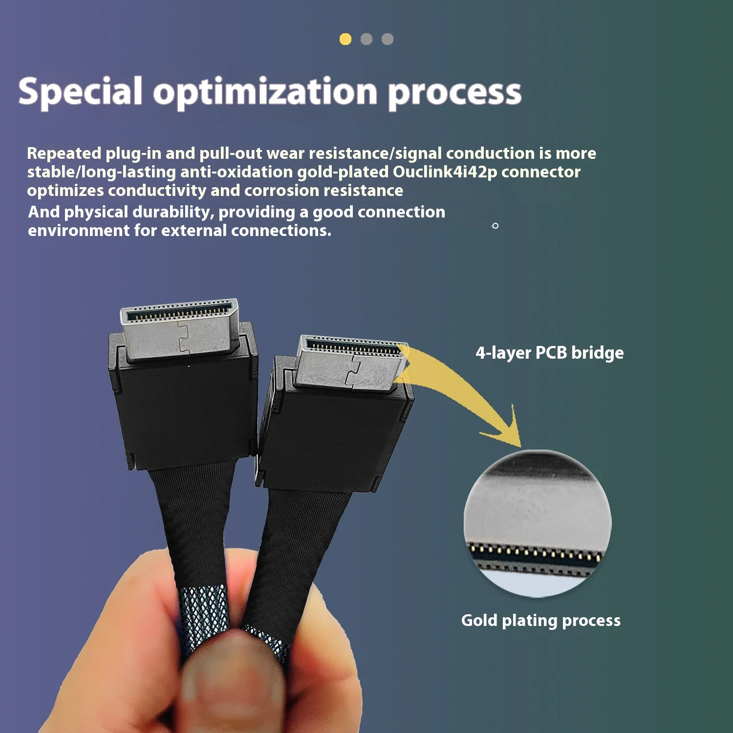 PCIE 4.0 X4 Oculink 4i / 4X Ca - огляд і ціна Pcie Extension Cable