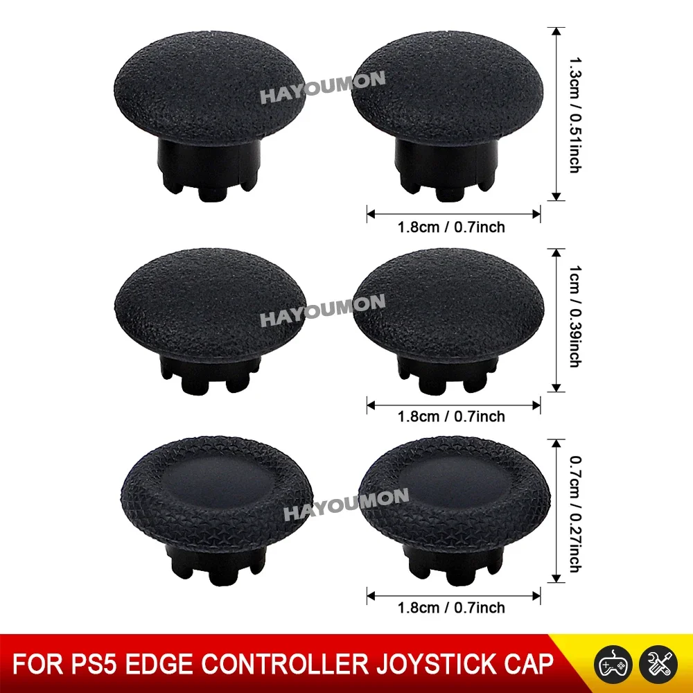 6pcs Black for PS5 Edge Contro - огляд і ціна Gaming Accessories For Ps5