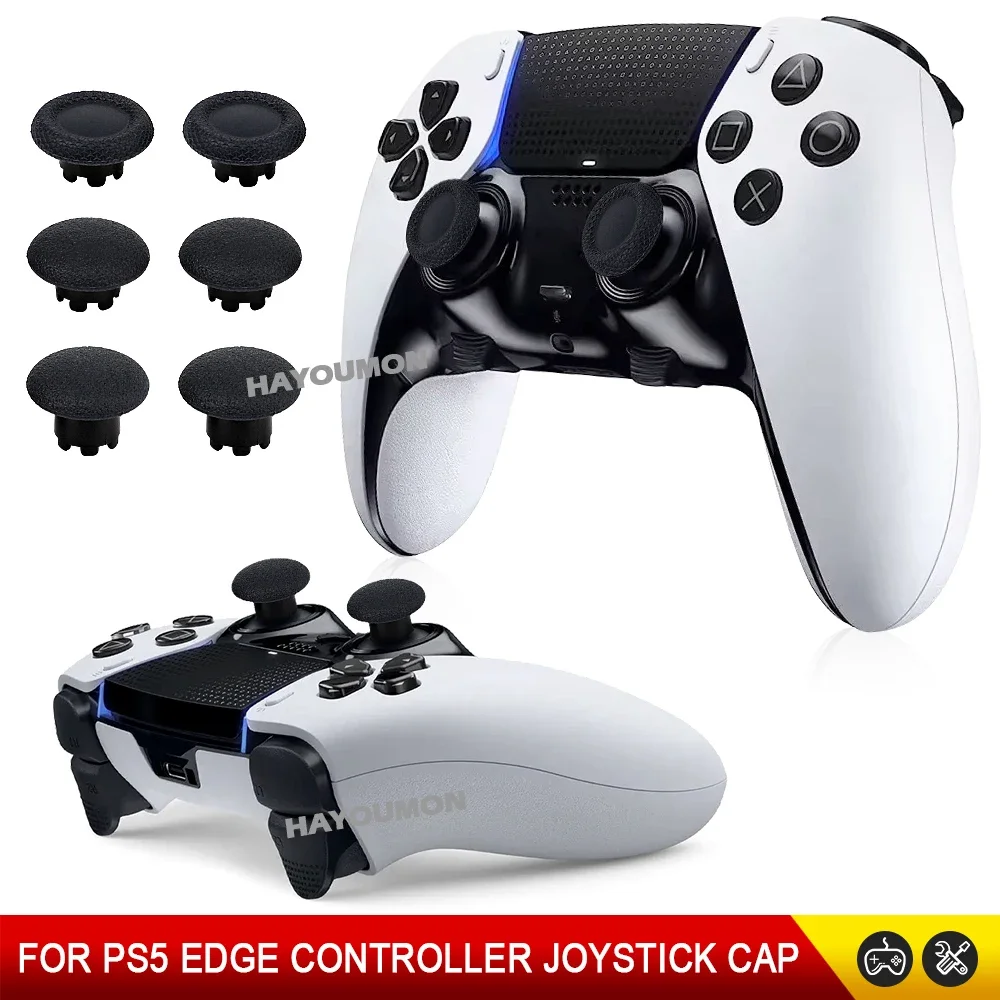 6pcs Black for PS5 Edge Contro - огляд і ціна Gaming Accessories For Ps5