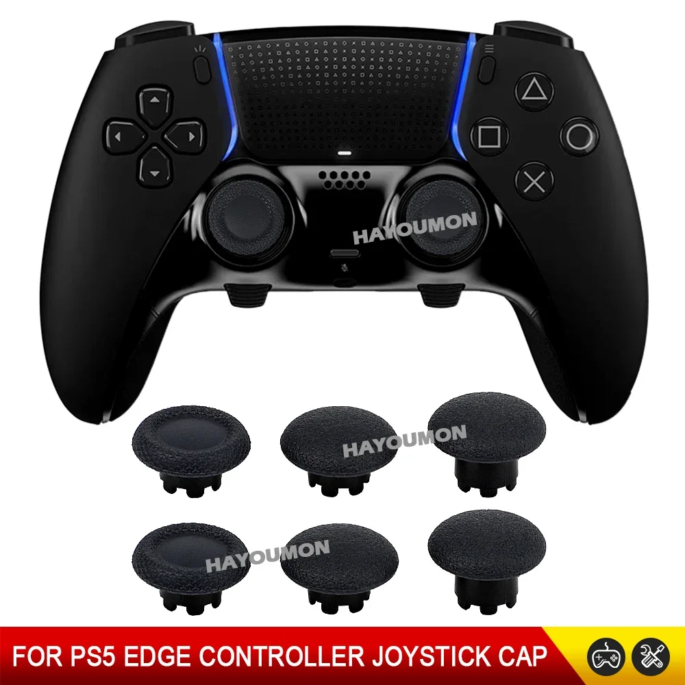 6pcs Black for PS5 Edge Contro - огляд і ціна Gaming Accessories For Ps5