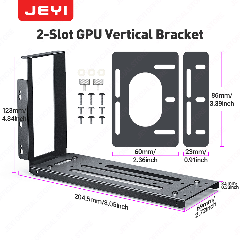 JEYI Vertical Graphics Card Mo - огляд і ціна Pcie Extension Cable