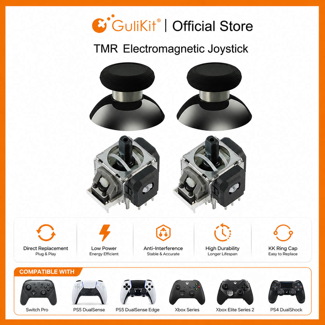 GuliKit TMR Joystick with Stic - огляд і ціна Gaming Setup Accessories Xbox