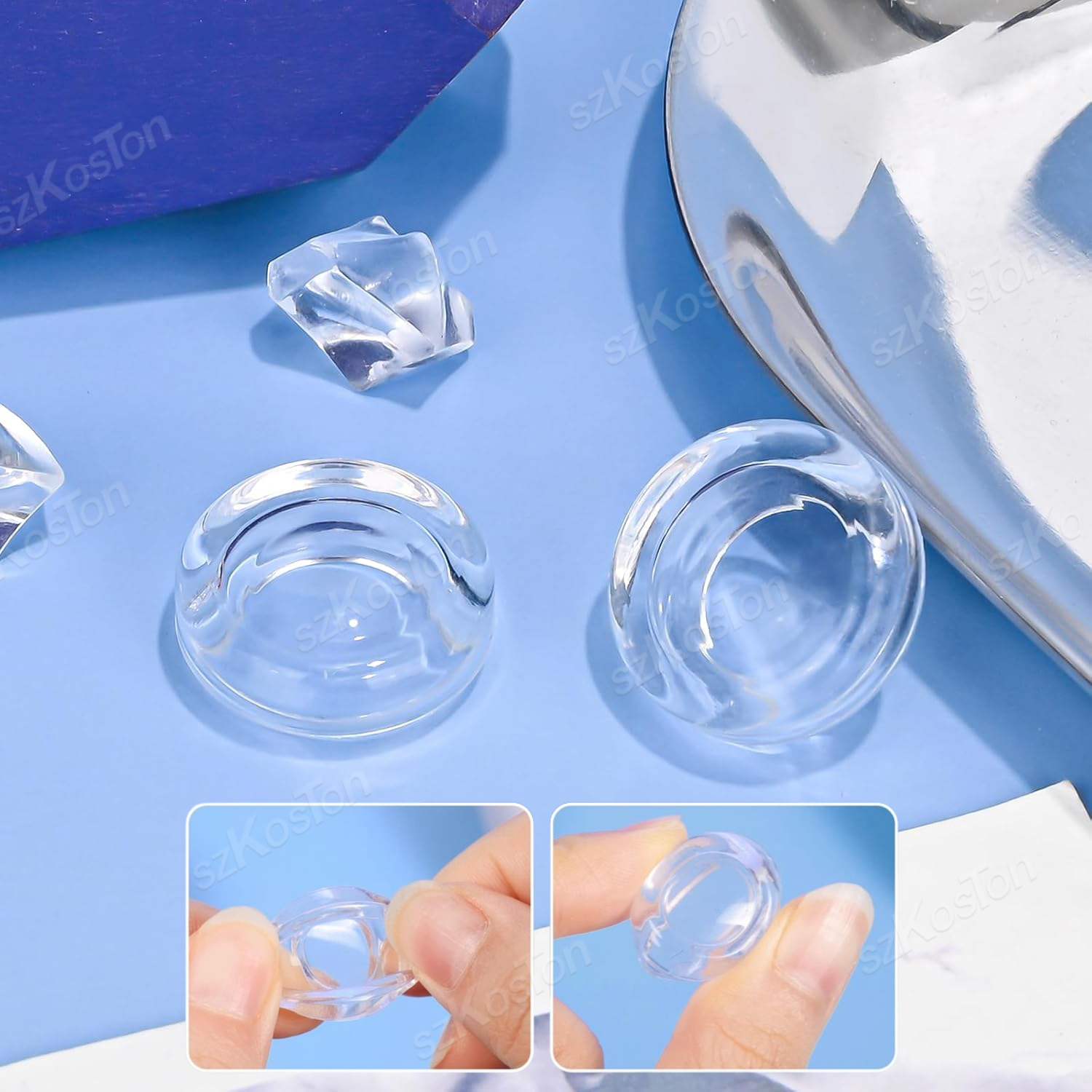 Clear Thumb Grips Caps for Swi - огляд і ціна Gaming Accessories Nintendo