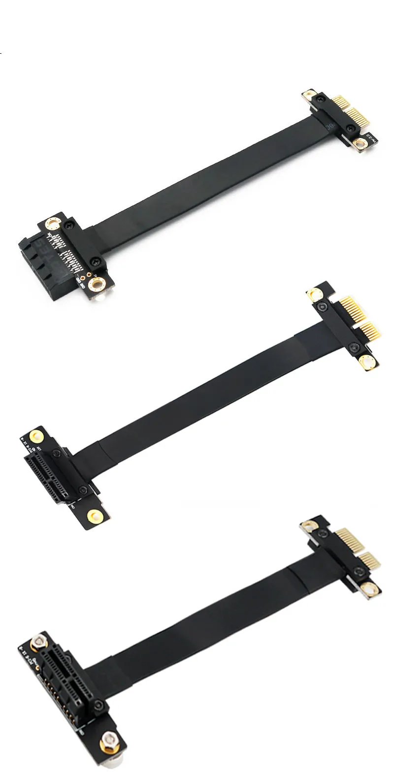 90 Degree Pci-E Pci Express 1X - огляд і ціна Pcie Extension Cable