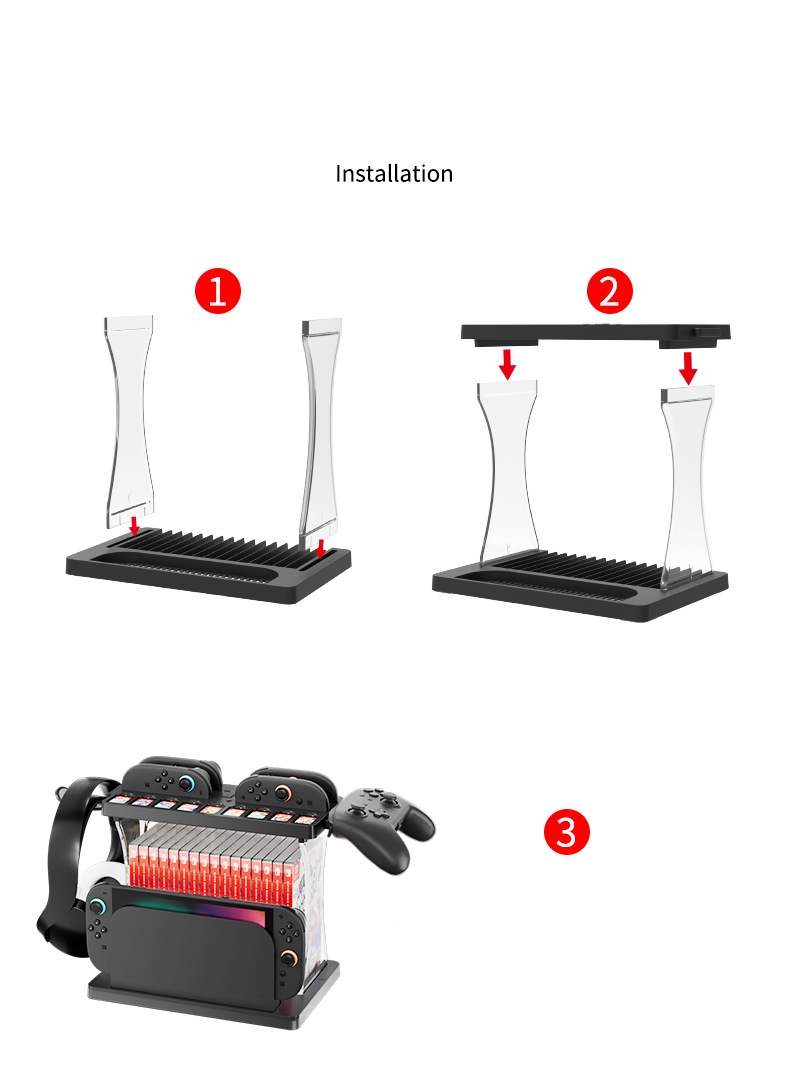 For Switch2 Console Organizer  - огляд і ціна Gaming Accessories Organizer