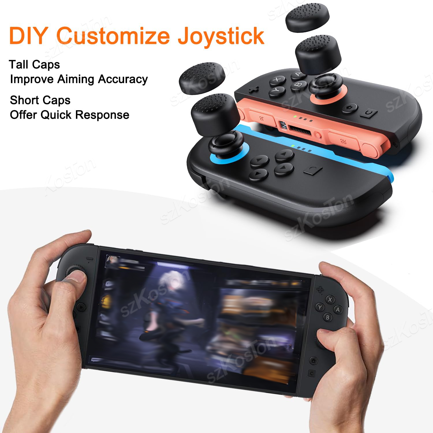 4PCS For Switch 2 No-Slip Sili - огляд і ціна Gaming Accessories Nintendo