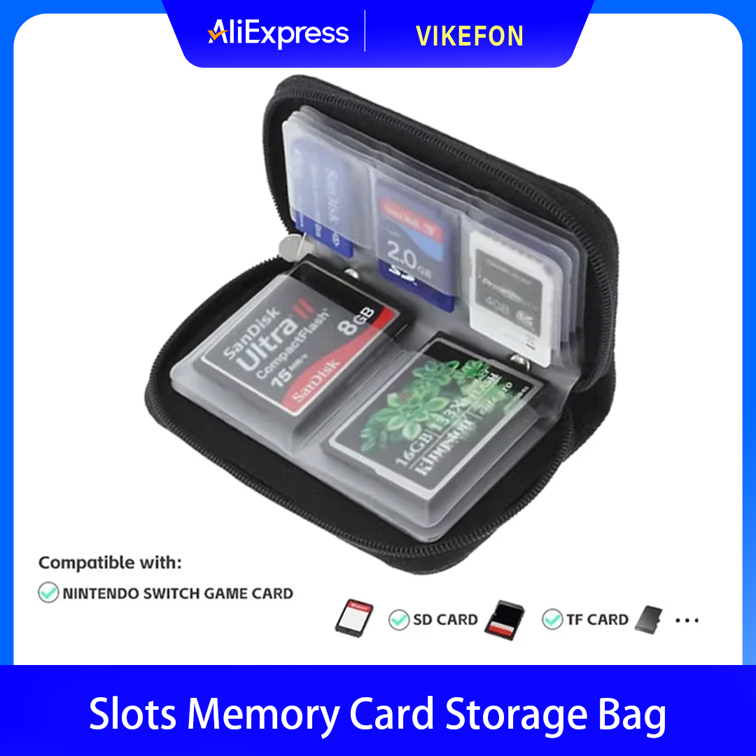 Memory Card Storage Bag Carryi - огляд і ціна Gaming Accessories Box