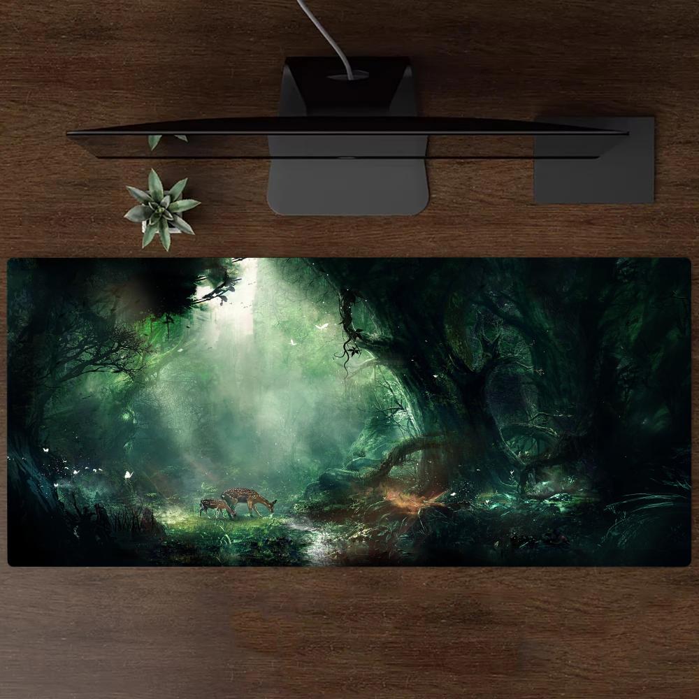Mouse Pad Playmat Green Forest - огляд і ціна Gaming Accessories Organizer