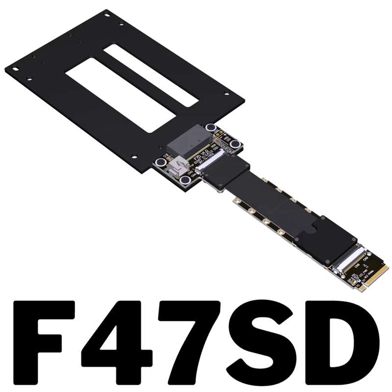 F47SD M.2 NVMe to E1.S/E3.S SS - огляд і ціна Pcie Extension Cable