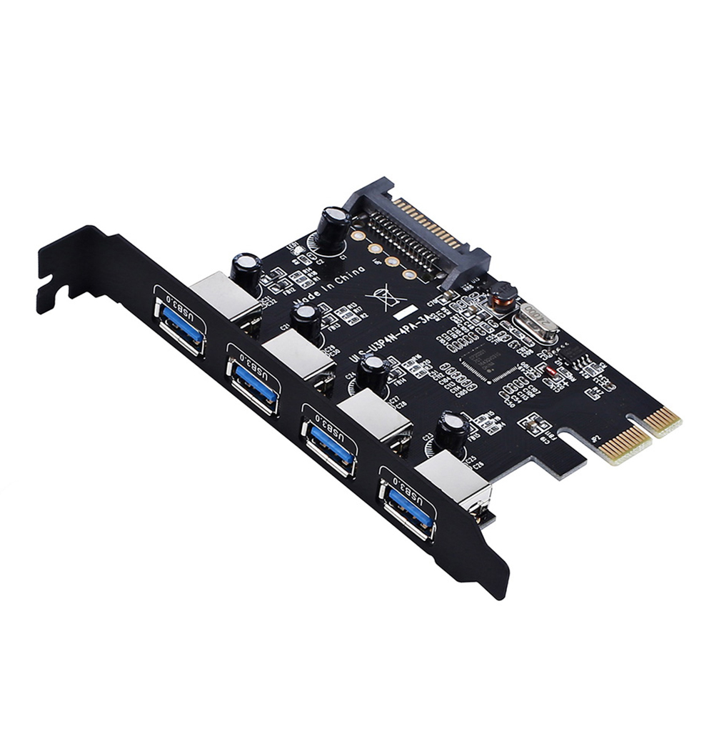 Pcie To USB 3.0 HUB Adapter 4  - огляд і ціна Pcie Extension Cable