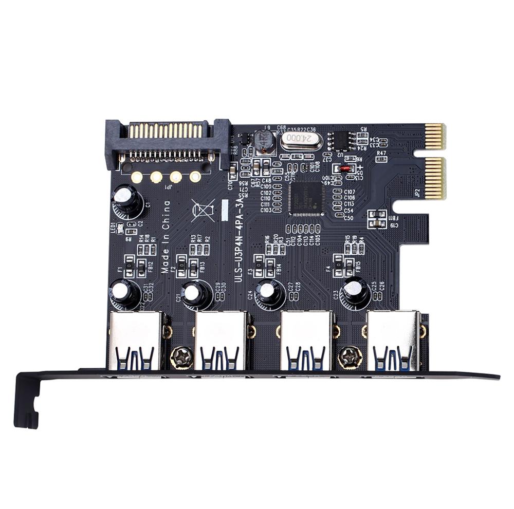 Pcie To USB 3.0 HUB Adapter 4  - огляд і ціна Pcie Extension Cable