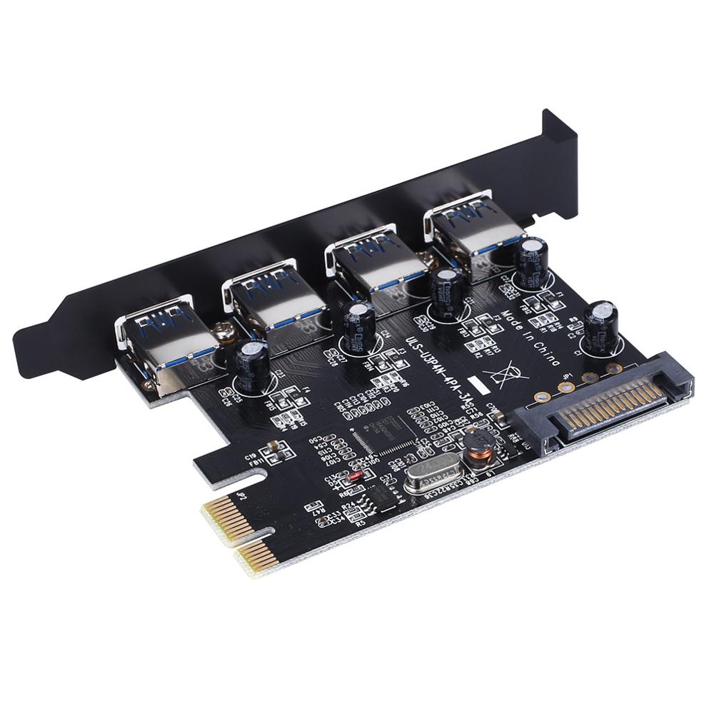Pcie To USB 3.0 HUB Adapter 4  - огляд і ціна Pcie Extension Cable