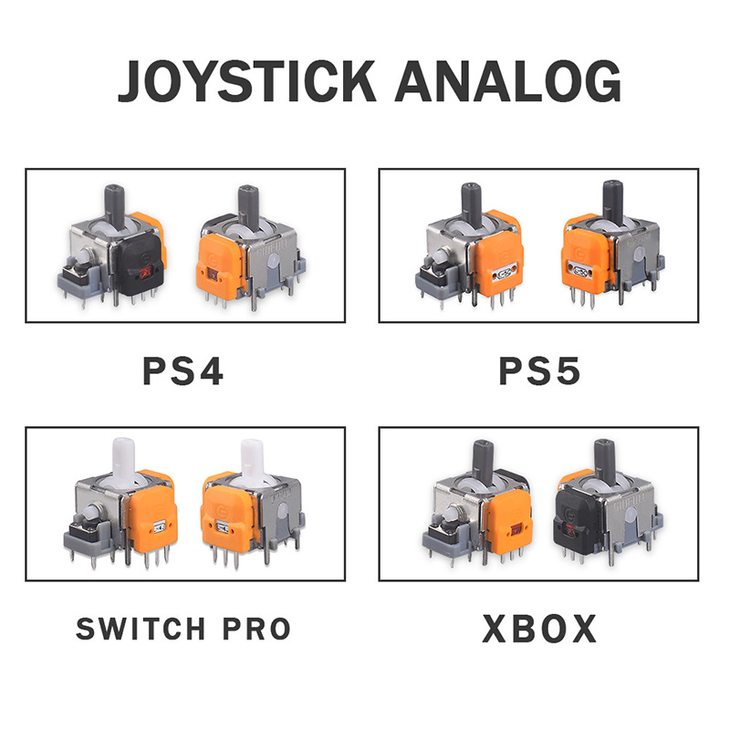 Replacement Hall Effect Joysti - огляд і ціна Gaming Accessories For Ps5