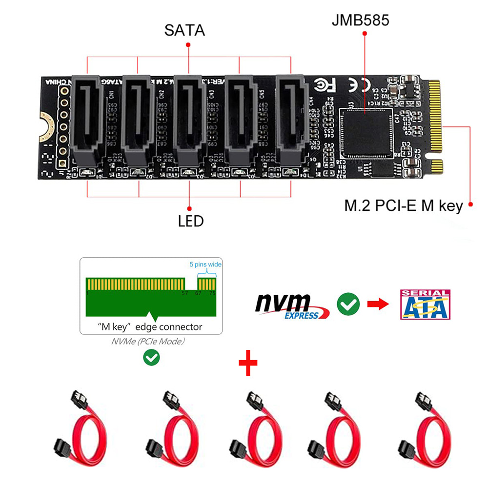 JoniSerl  NGFF NVME M-Key PCI  - огляд і ціна Pcie Extension Cable
