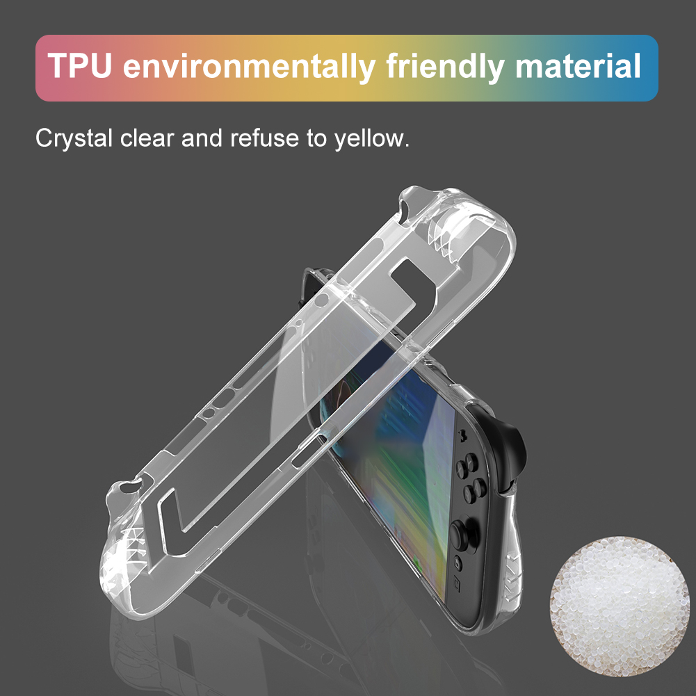 1/2/3Pcs Transparent TPU Case  - огляд і ціна Gaming Accessories Nintendo