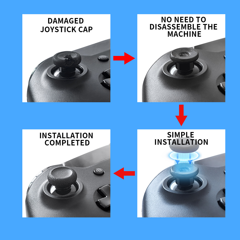 Joystick Replacement Caps for  - огляд і ціна Gaming Setup Accessories Xbox